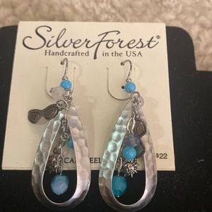 Silver Forest handmade earrings